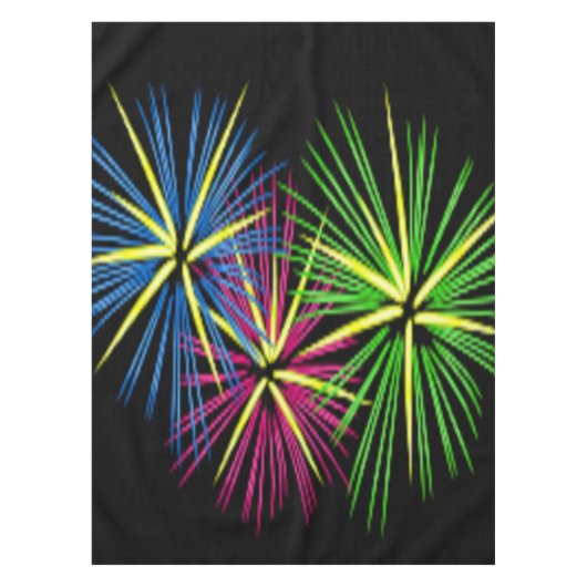 FIREWORKS TISCHDECKE (Vorderseite)