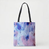 Fireworks überall in der Print-Tasche Tasche (Vorderseite)