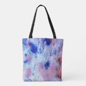 Fireworks überall in der Print-Tasche Tasche (Rückseite)