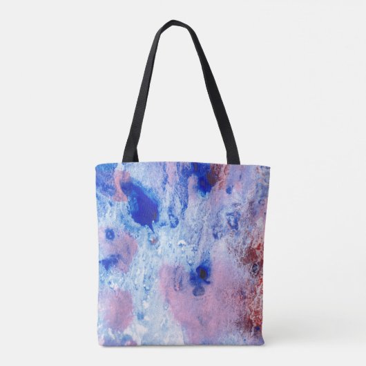 Fireworks überall in der Print-Tasche Tasche (Rückseite)