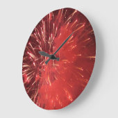 Fireworks-Uhr Große Wanduhr (Winkel)