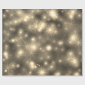 Fireworks Universe Starry Night Stars Geschenkpapier (Flach)