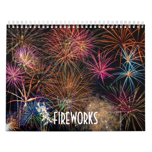 Fireworks Wall Calendar Kalender (Titelbild)