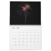 Fireworks Wall Calendar Kalender (Mär 2027)