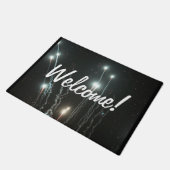 Fireworks Welcome Doormat Fußmatte (Schrägansicht)
