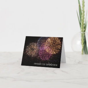 Fireworks-Worthy Birthday Card Karte