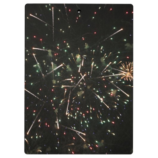 Fireworks-Zwischenablage Klemmbrett (Rückseite)