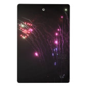 Fireworks-Zwischenablage Mini Klemmbrett (Rückseite)