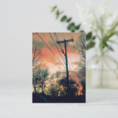 Firey Envy Postkarte (Stehend Vorderseite)