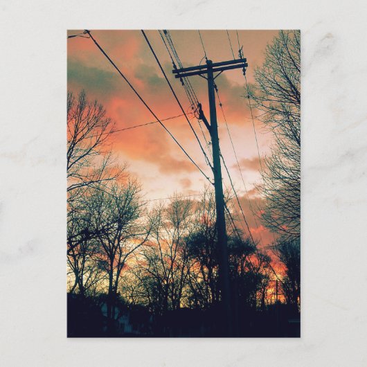 Firey Envy Postkarte (Vorderseite)