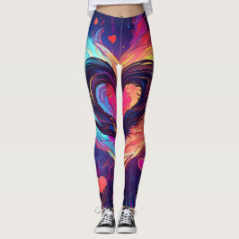 Firey-Liebe Leggings