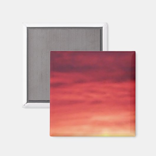 Firey Sky Magnet (Vorderseite/Rückseite)