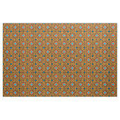 Firey Spanish Tile mit Blue Accents Stoff (Yard (91,4 cm))