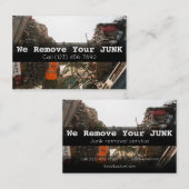 Firma Advertising Junk Removal Services Visitenkarte (Vorne/Hinten)