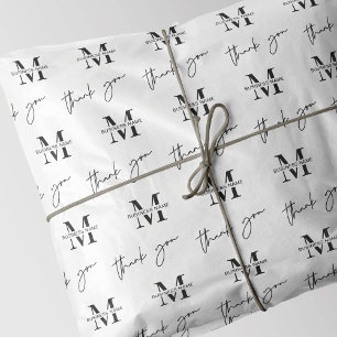 Firma Brand Personalisiertes Minimalistisches Must Seidenpapier