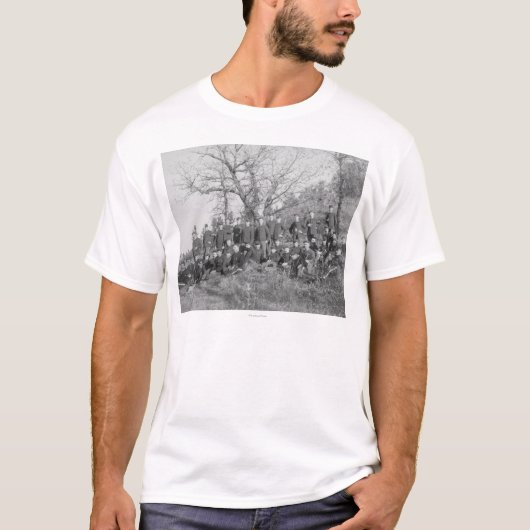 Firma C, 3. US-Infanterie bei Fort Meade T-Shirt (Vorderseite)