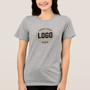 Firma für Firmenlogo Mitarbeiter Tri-Blend Shirt