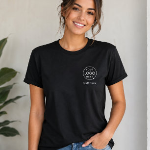 Firma für Firmenlogos Name des Mitarbeiters T-Shirt