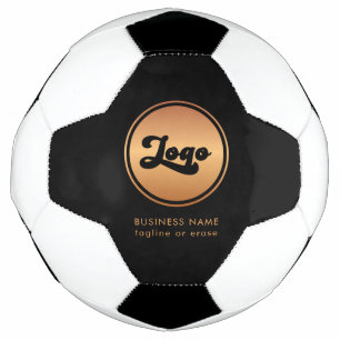 Firma für kundenspezifisches Gold-Business-Logo mi Fußball