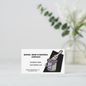 Firma für Malerei Visitenkarte (Stehend Vorderseite)