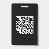 Firma ID Ausweis (Rückseite)