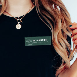 Firma Markenzeichen Ihr Logo hier Name Tags Abzeic Namenschild