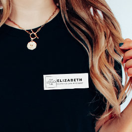 Firma Markenzeichen Ihr Logo hier Name Tags Abzeic Namenschild