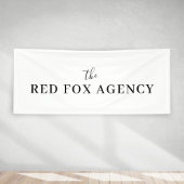 Firma mit Firmennamen 2.5' x 6' Banner