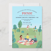 Firma Picnic Einladung (Vorderseite)