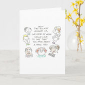 Firma ziehen sich zurück karte (Gelbe Blume)