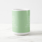 Firmen-Geschenk-Tasse mit personalisiertem Logo Kaffeetasse (Mittel)