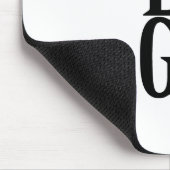 Firmen- oder geschäftliches individuelles Logo auf Mousepad (Ecke)