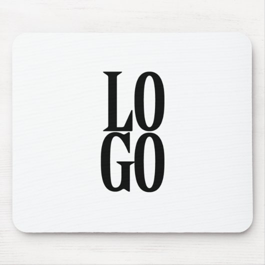 Firmen- oder geschäftliches individuelles Logo auf Mousepad (Vorne)