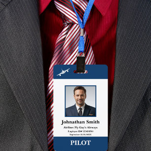 Firmen-Profi-Foto-ID-Sicherheits-Pilot Ausweis
