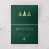 Firmen-Weihnachtsbäume Logo Gold (Innen Mitte)