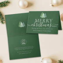Firmen-Weihnachtsbäume Unternehmenslogo