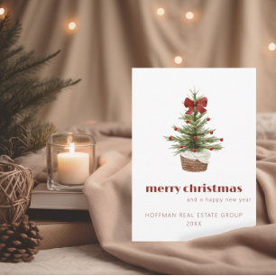 Firmen-Weihnachtskarte Kunden-Weihnachtsgruß Einladung