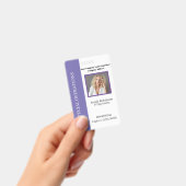 Firmenausweis mit Barcode Ausweis (Handheld)