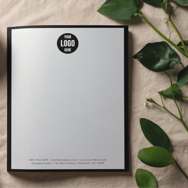 Firmenbriefkopf | Modern Briefbogen (Corporate Letterhead | Modern
)