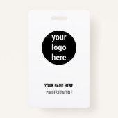 Firmenbüro - Logo für die Mitarbeitererkennung Ausweis (Vorderseite)