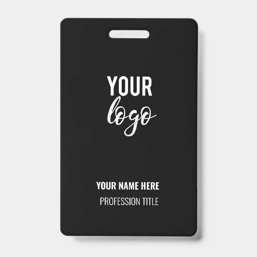 Firmenbüro - Logo für die Mitarbeitererkennung Ausweis (Vorderseite)