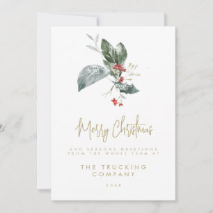 Firmencheques zu Weihnachten Einladung