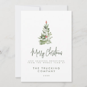 Firmencheques zu Weihnachten Einladung
