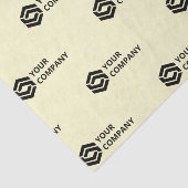 Firmencreme für kundenspezifische Firmenlogos Seidenpapier (Ausschnitt)