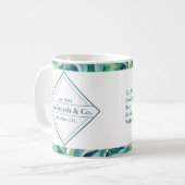 Firmendesign Kaffeetasse (Vorderseite Links)