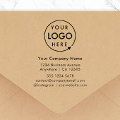 Firmendetails Stempel | Geschäftsadresse Logo