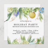 *~* Firmenfamilie AP20 Weihnachts-Party Einladung (Vorne/Hinten)