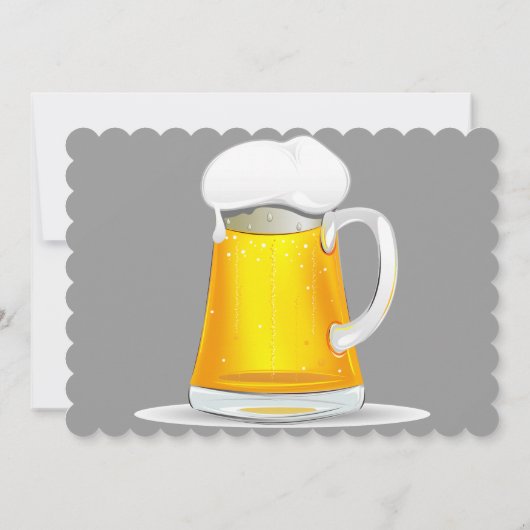 Firmenfeier Einladung. Einladung (Rückseite)