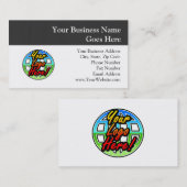 Firmengeschenk für Logo Visitenkarte (Vorne/Hinten)