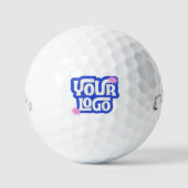 Firmengeschenk mit individuellem Firmenlogo Golfball (Vorderseite)